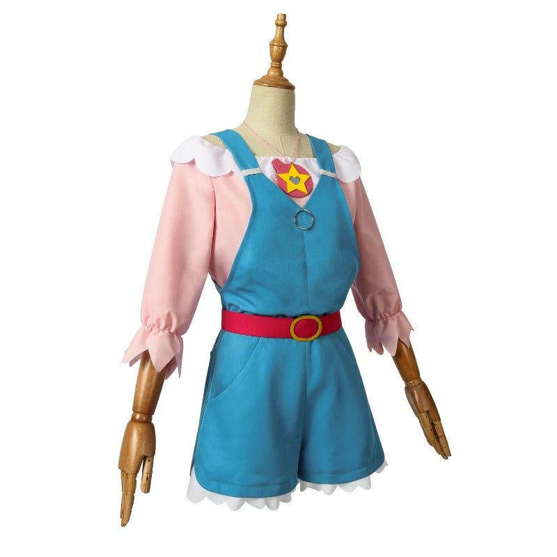 Fantasia de Cosplay Cure Star de Star Twinkle Pretty Cure - Uniforme Hoshina - Estrela Cosplay