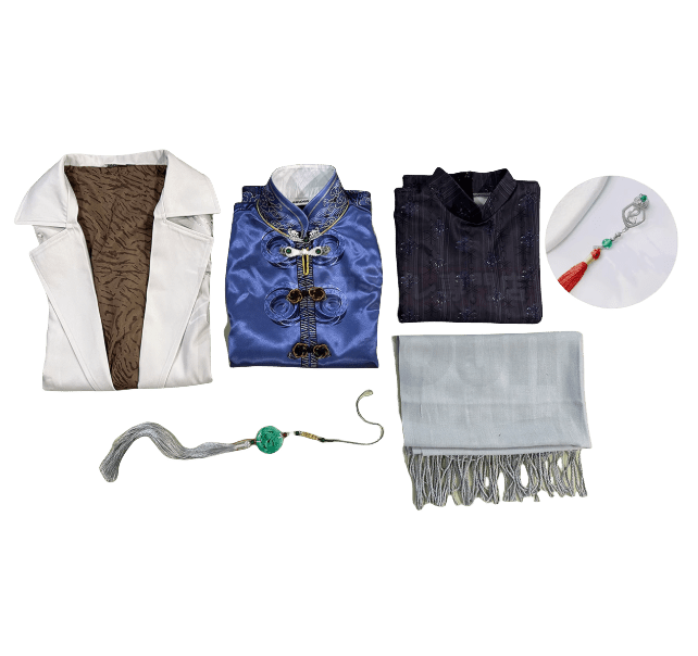 Fantasia de Cosplay Lu Jinghe para o Jogo Livro de Evento Indeciso - Estrela Cosplay