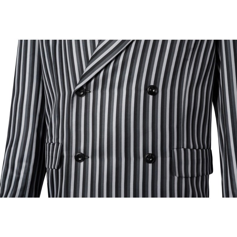 Fantasia de Cosplay Gomez Addams da Família Addams para Halloween - Estrela Cosplay