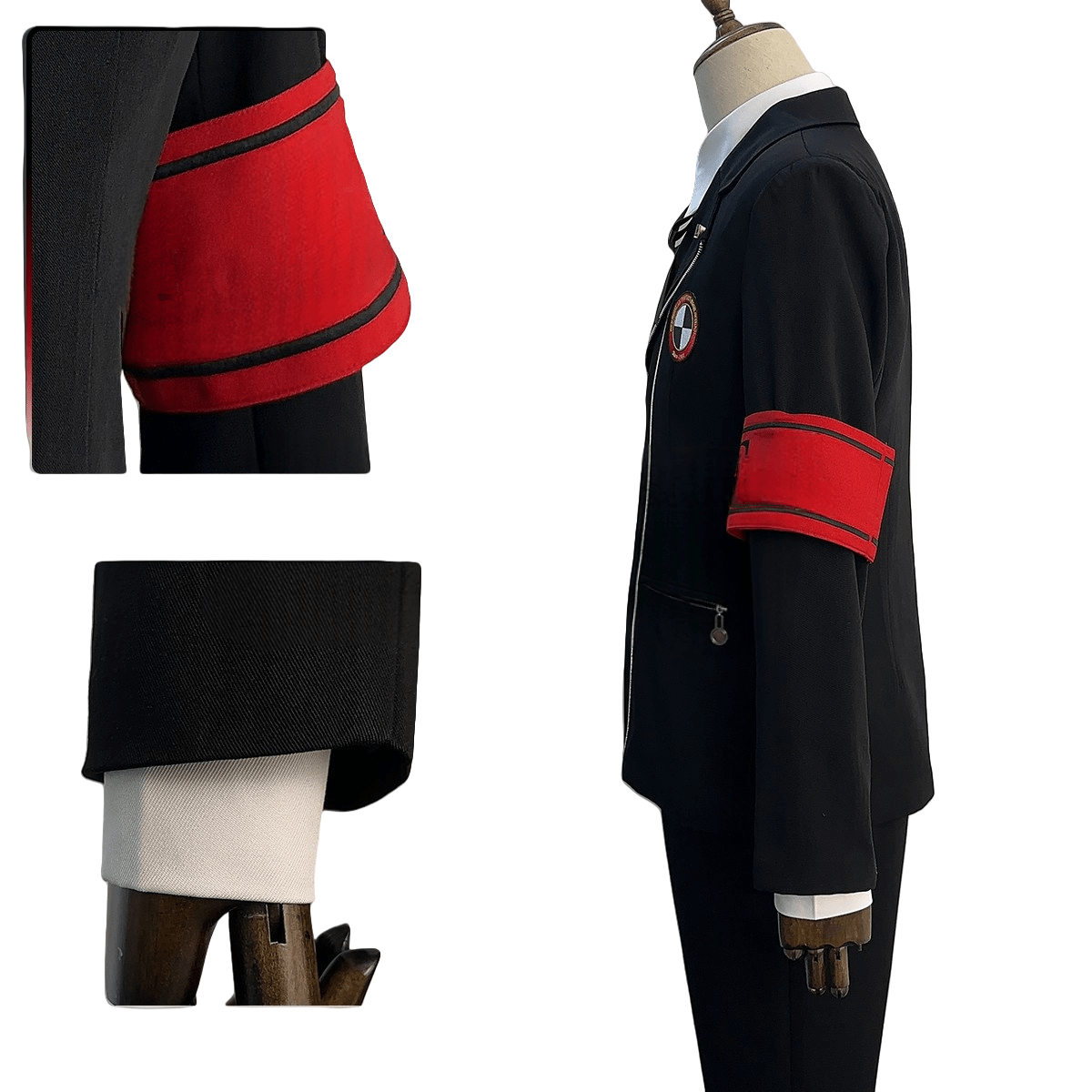 Fantasia de Cosplay Persona - Aegis, Makoto Yuki, Escola Gekkoukan - Estrela Cosplay