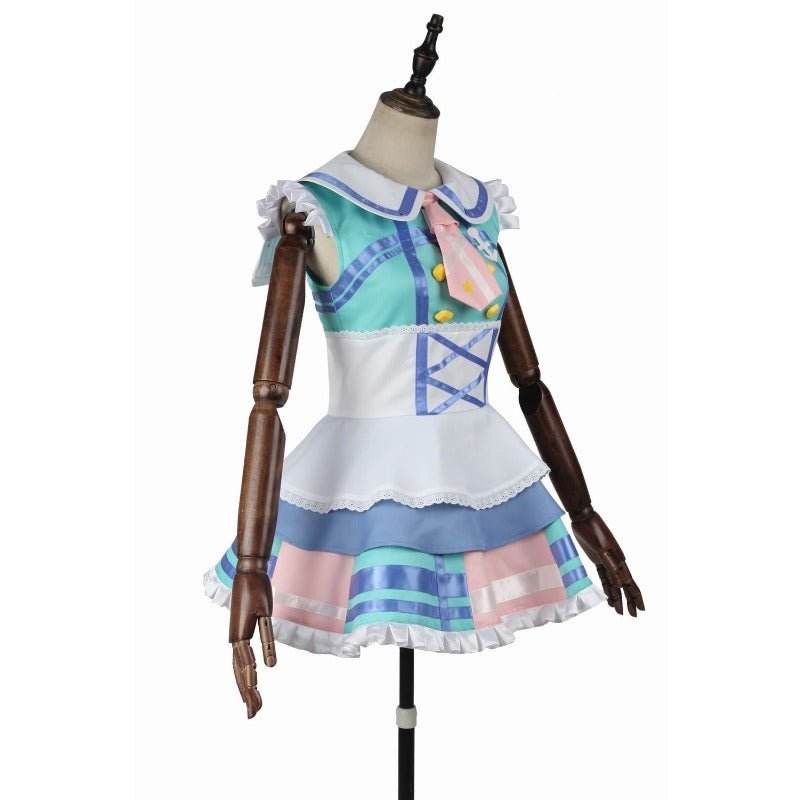 Fantasia de Cosplay Riko Sakurauchi Love Live Sunshine Personalizada para Halloween - Estrela Cosplay