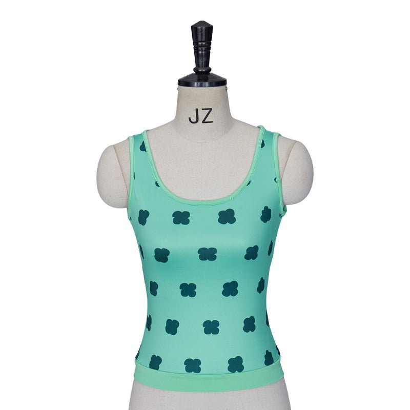 Casaco Verde Tank Top Nami Cosplay Versão Ao Vivo para Mulheres - Fantasia Anime para Halloween - Estrela Cosplay
