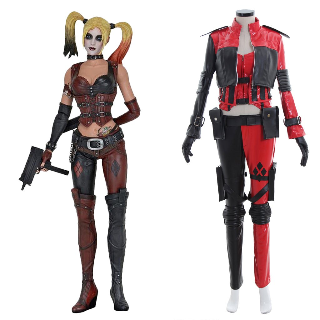 Fantasia de Harley Quinn Cosplay – Divertida, Feroz e Icônica Roupa de Supervilã Feminina - Estrela Cosplay