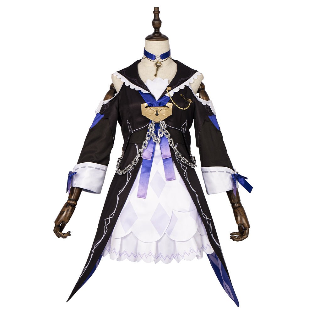 Traje de Cosplay Feminino Trailblazer de Honkai Star Rail Halloween - Conjunto Completo - Estrela Cosplay