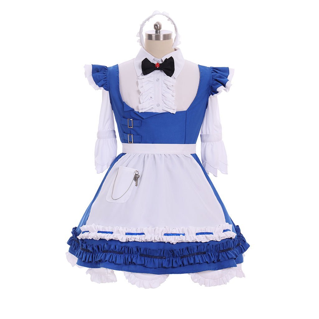 Traje de Cosplay Final Fantasy Vivi Ornitier Conjunto Completo - Estrela Cosplay