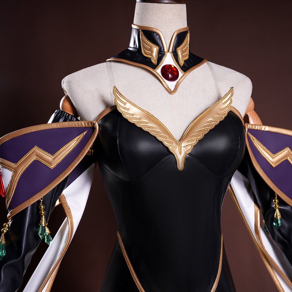 Fantasia de Cosplay da Rainha C.C. de Code Geass: Lelouch da Rebelião - Estrela Cosplay