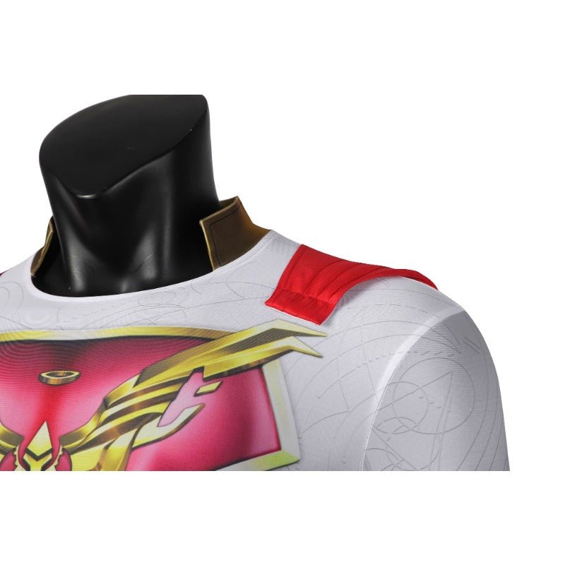 Fantasia de Cosplay Sheldon Sampson de Jupiter's Legacy - O Utopiano Macacão Super-Herói com Capa - Estrela Cosplay