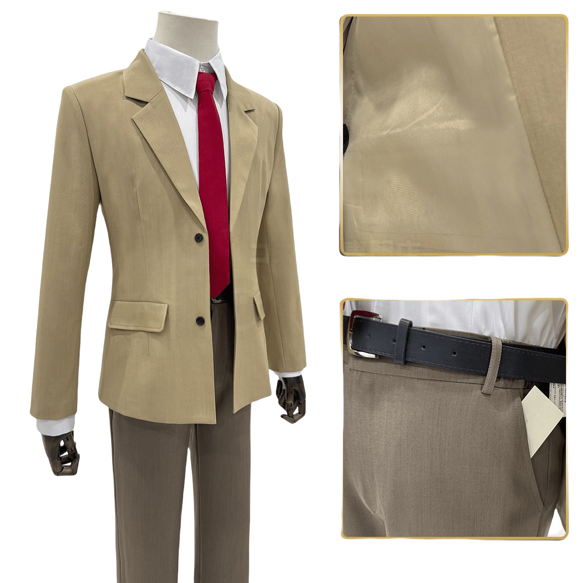 Fantasia de Cosplay Light Yagami Death Note - Traje de Anime de Alta Qualidade - Estrela Cosplay