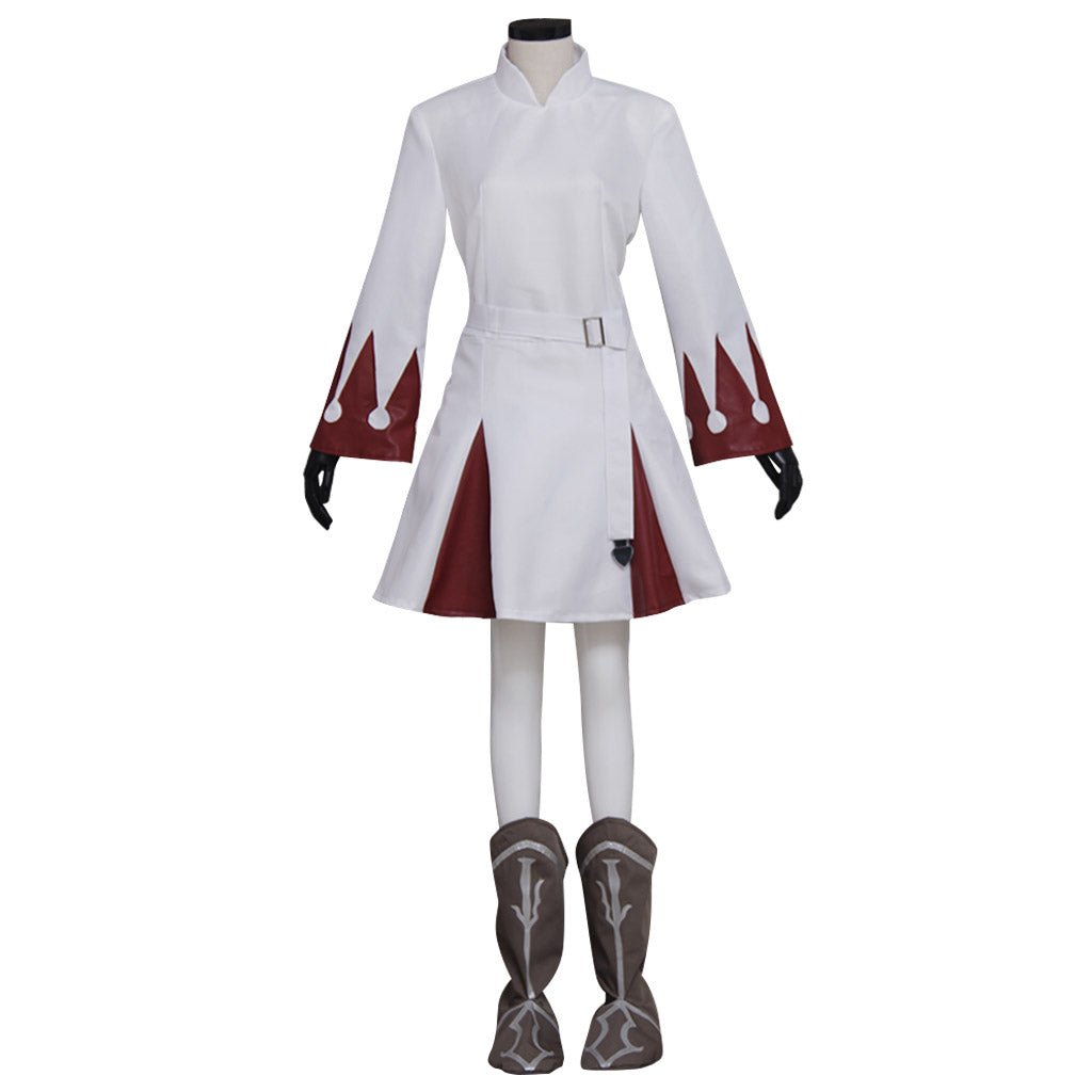 Fantasia de White Mage Final Fantasy XIV | Traje Personalizado de Personagem de Jogo - Estrela Cosplay