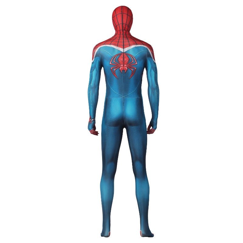 Traje de Batalha Spider-UK do Homem-Aranha Marvel PS5 - Fantasia para Cosplay e Halloween - Estrela Cosplay