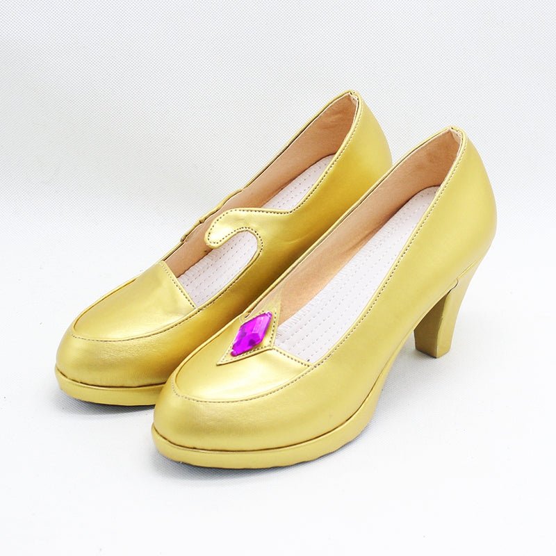 Sapatos Cosplay Mona Genshin Impact Saltos Altos para Mulheres Sapatos Halloween Cosplay - Estrela Cosplay