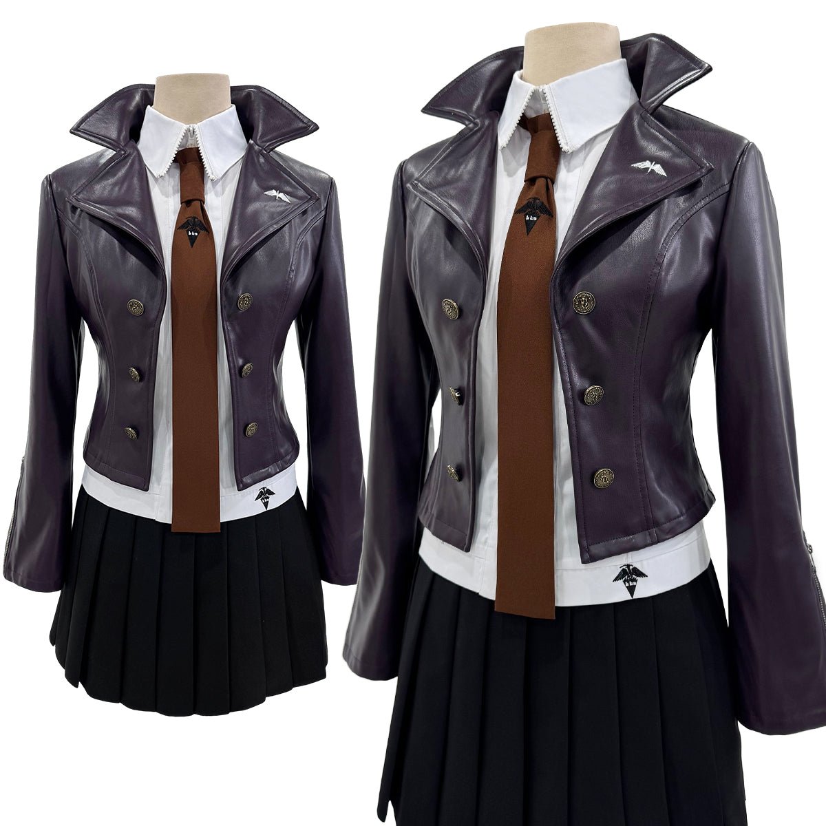 Fantasia de Cosplay Kirigiri Kyouko - Personagem de Danganronpa - Estrela Cosplay