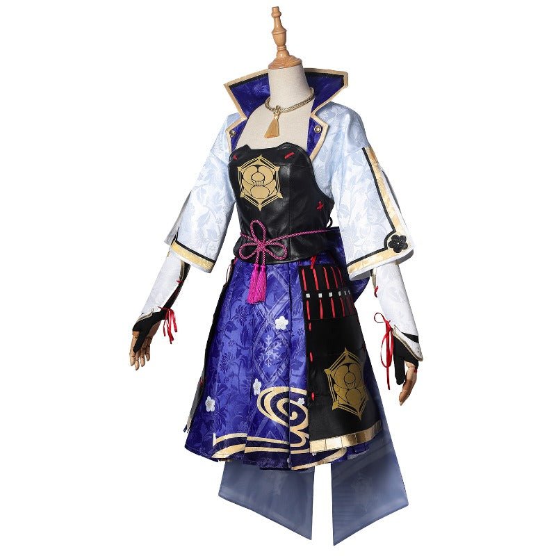 Fantasia de Cosplay Kamisato Ayaka Genshin Impact - Conjunto Completo para Halloween e Role Play - Estrela Cosplay