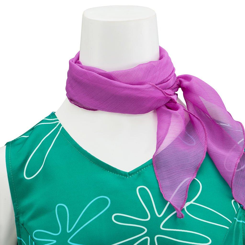 Fantasia de Disgust Cosplay | Vestido Verde para Mulheres | Traje de Festa de Halloween - Estrela Cosplay