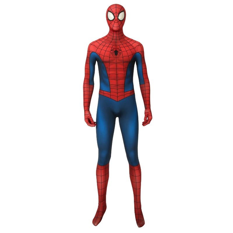 Traje 3D Zentai do Homem-Aranha - Fantasia de Cosplay Inspirada no PS4 para Halloween - Estrela Cosplay