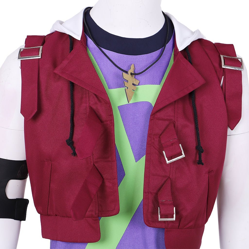 Fantasia de Cosplay Yuma Tsukumo Yu-Gi-Oh! | Roupa Autêntica de Anime e Jogo para Eventos - Estrela Cosplay