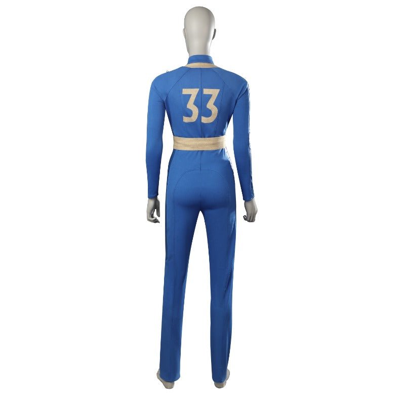 Fantasia Lucy Vault 33 Cosplay Jumpsuit Azul - Traje de Anime para Mulheres com Acessórios - Estrela Cosplay