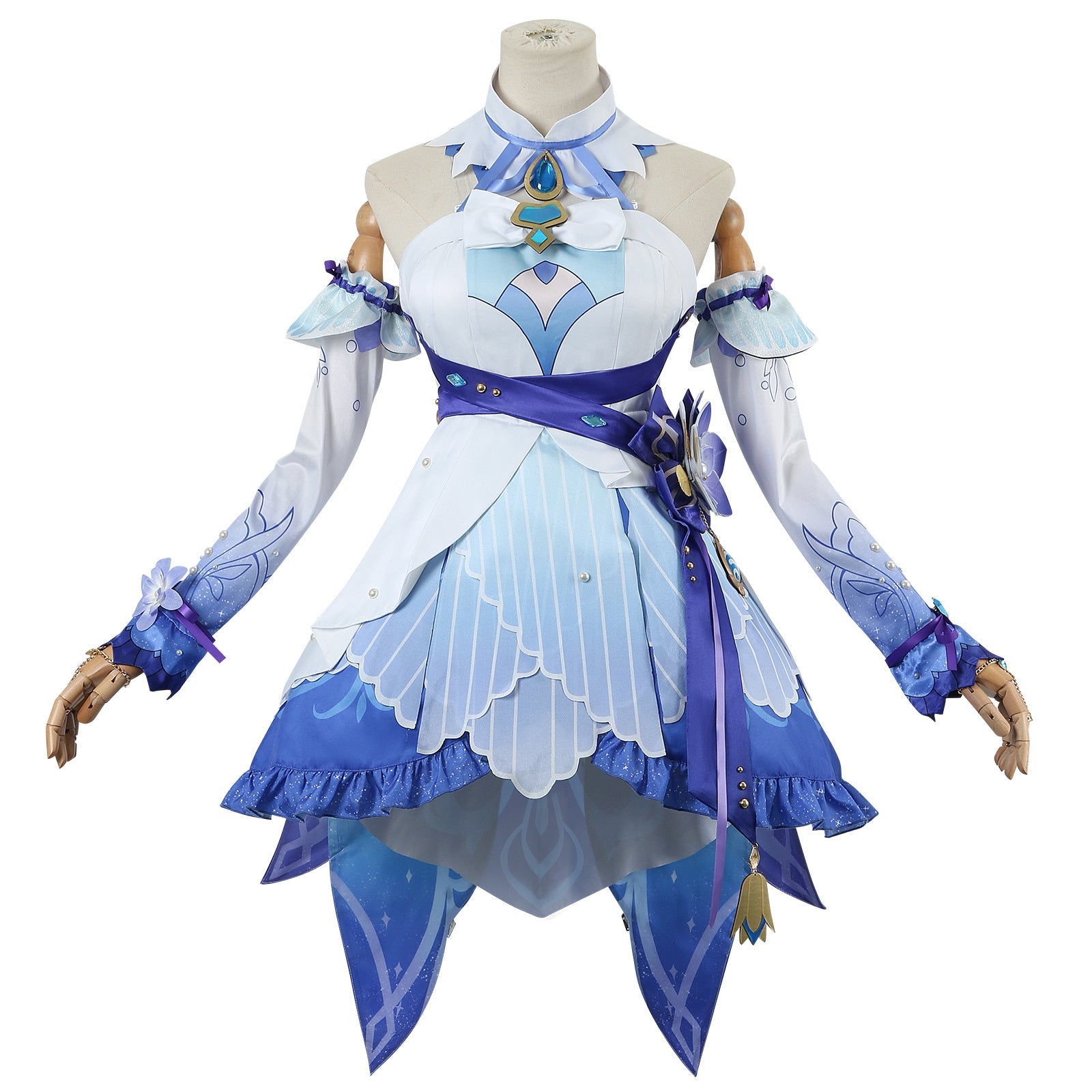 Traje de Cosplay de Nilou de Genshin Impact – Elegante Roupa Chabon Breath - Estrela Cosplay