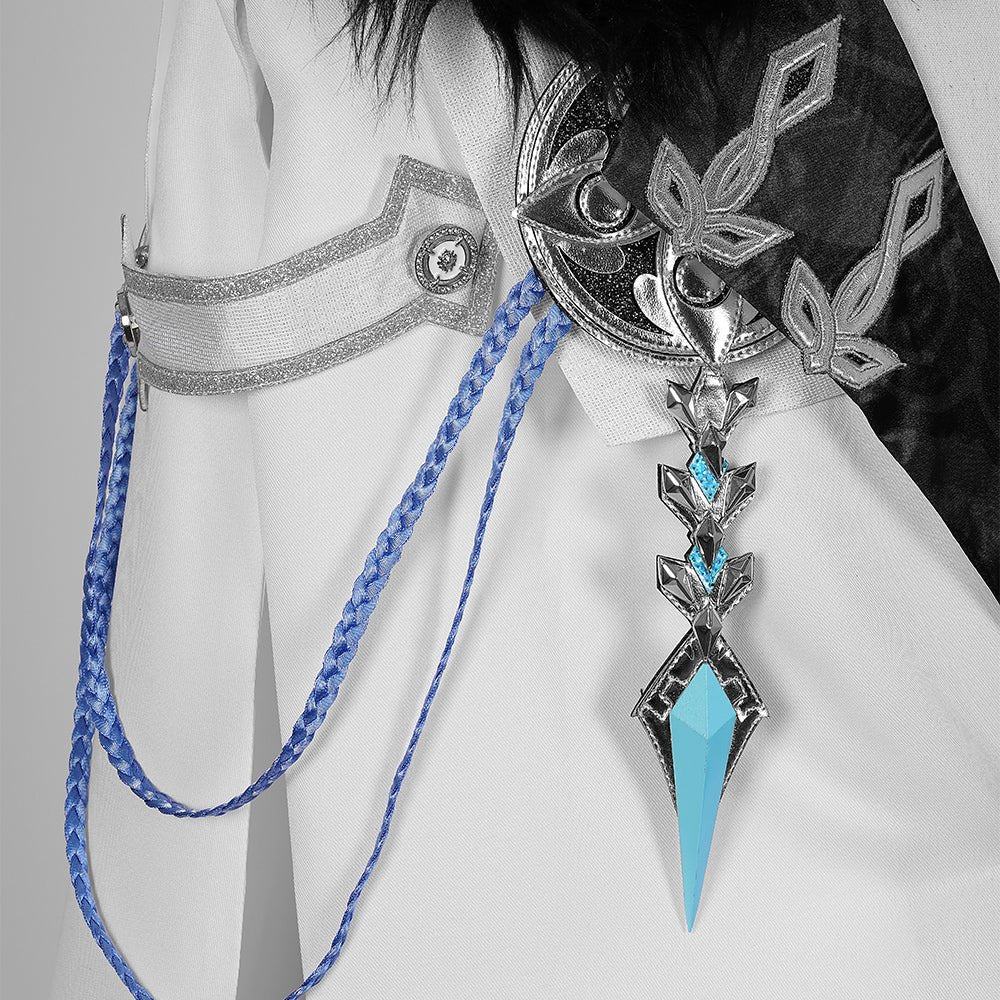 Fantasia Genshin Impact Capa Fatui Pierr Pantalone Tartaglia Traje Arlequim Doutor Sandrone Columbina Capa Regretor - Estrela Cosplay