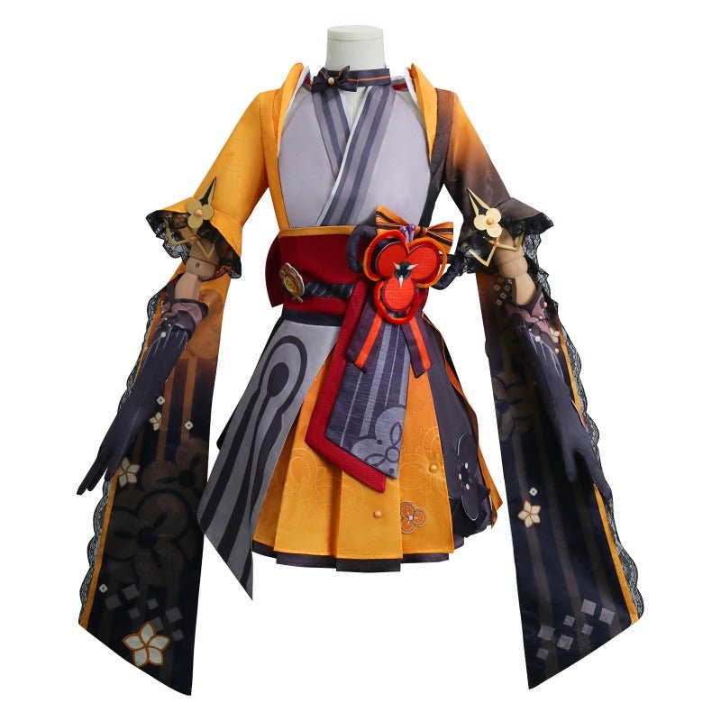 Traje Chiyou C de Genshin Impact – Conjunto Premium de Cosplay - Estrela Cosplay