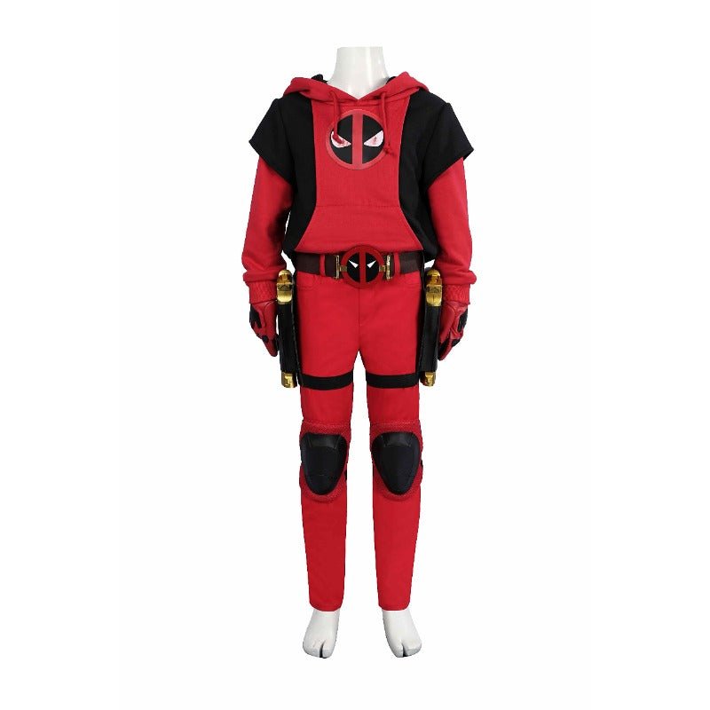 Fantasia Deadpool 3 Wade Wilson Cosplay Conjunto Completo Com Capuz Para Crianças e Adultos - Estrela Cosplay