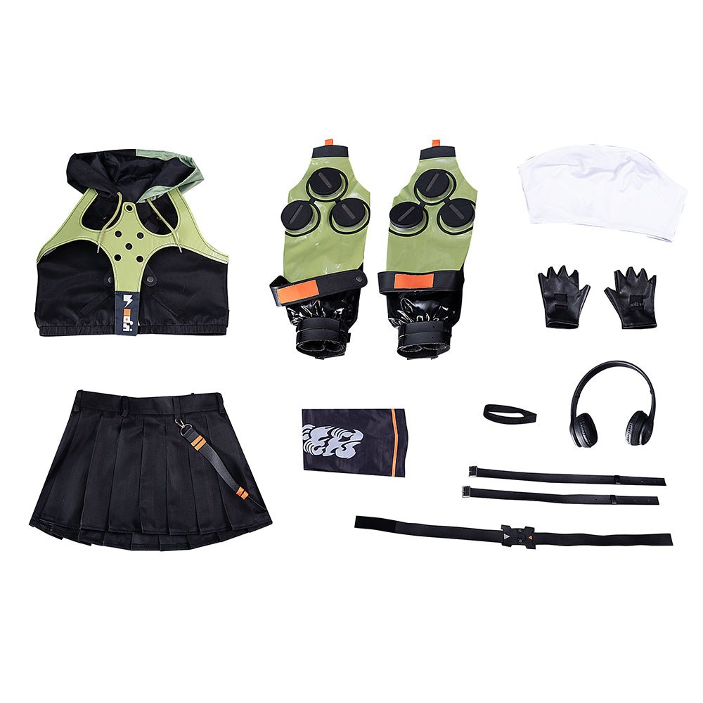 Traje Cosplay Ambid Mellan de Zenless Zone Zero – Roupa Premium Inspirada no Jogo - Estrela Cosplay