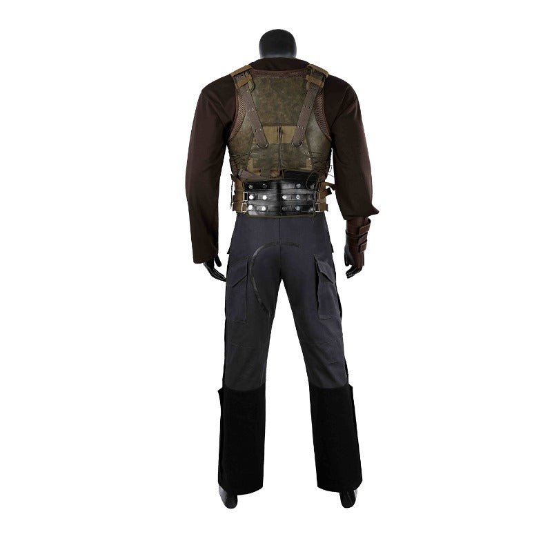 Fantasia Bat Bane Cosplay – Sapatos, Máscara, Sobretudo, Acessórios | O Cavaleiro das Trevas Renasce Traje de Halloween - Estrela Cosplay