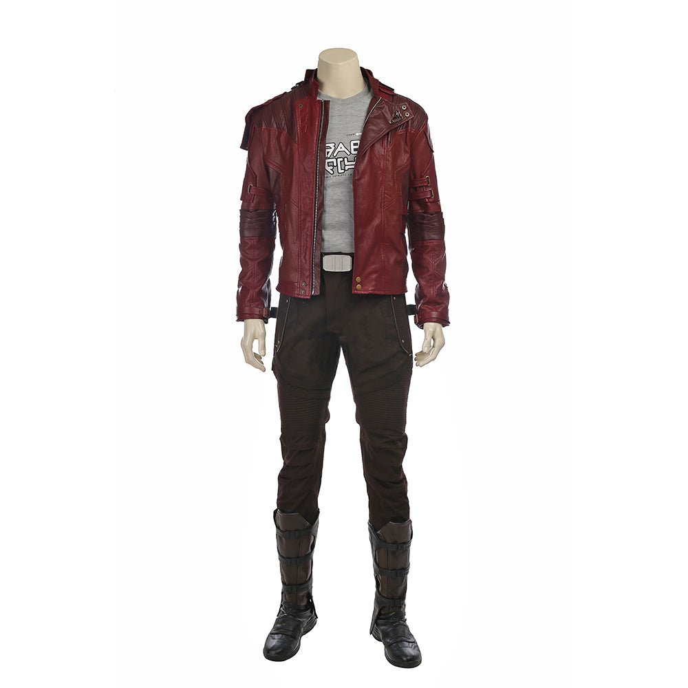 Fantasia de Cosplay Star-Lord Guardiões da Galáxia Vol. 2 - Qualidade Premium - Estrela Cosplay