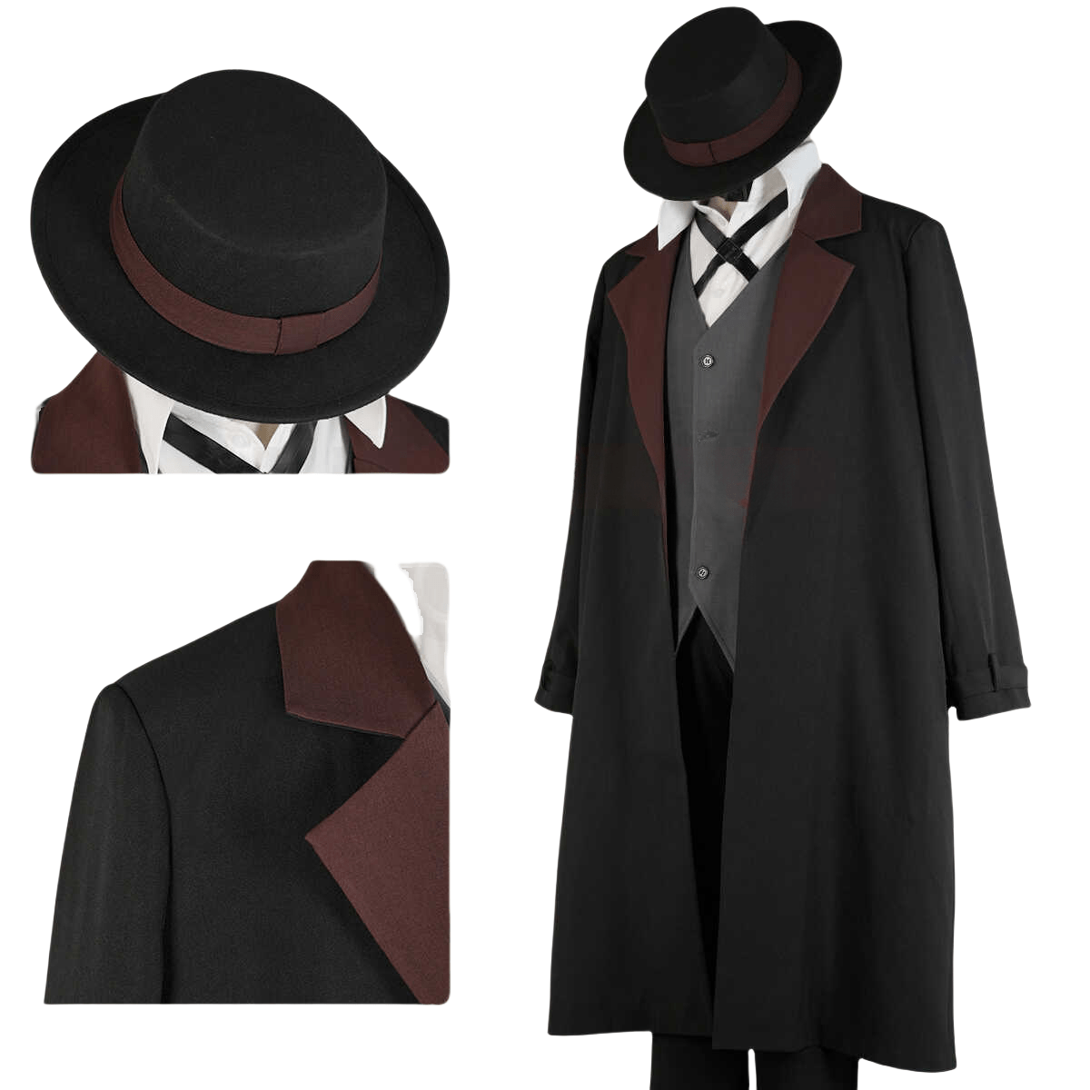Fantasia de Chuuya Nakahara Cosplay - Bungo Stray Dogs Anime - Estrela Cosplay