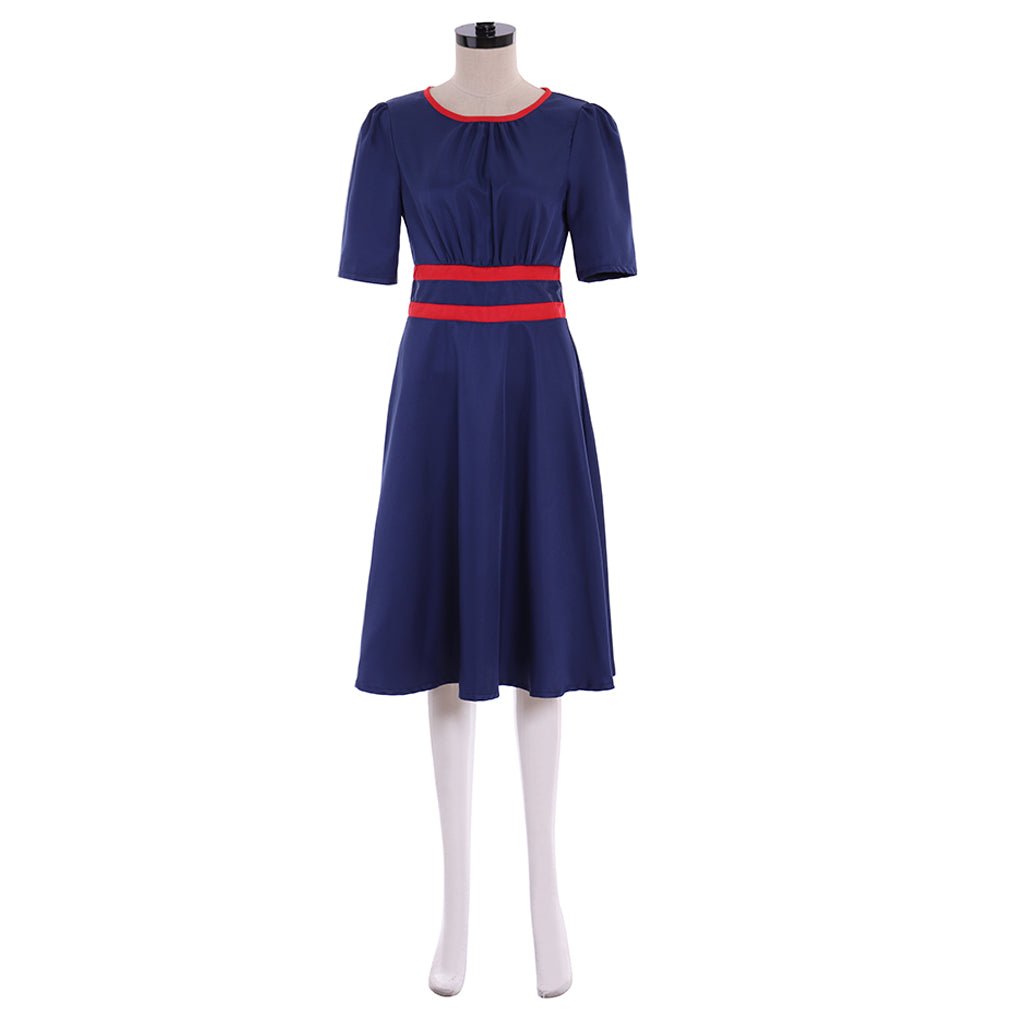 Traje de Cosplay de Peggy Carter - Agente Margaret Carter - Estrela Cosplay