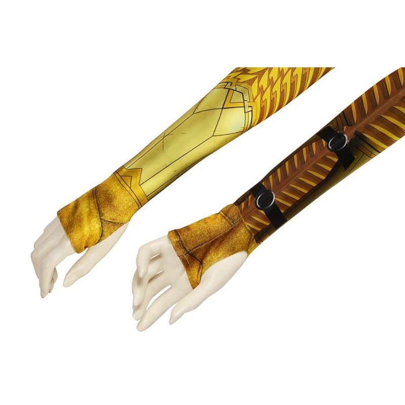 Fantasia de Mulher Maravilha em Macacão de Spandex Estampado para Halloween e Festas - Estrela Cosplay