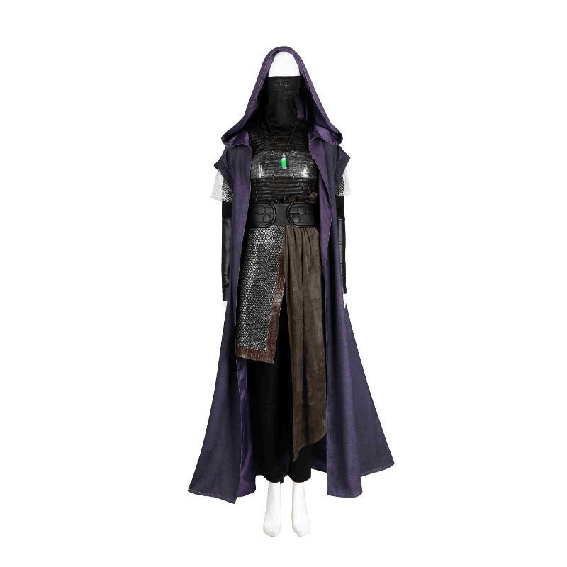 Fantasia de Cosplay de Mae Assassino - Capa com Capuz e Vestido Completo para Mulheres - Halloween e Carnaval - Estrela Cosplay
