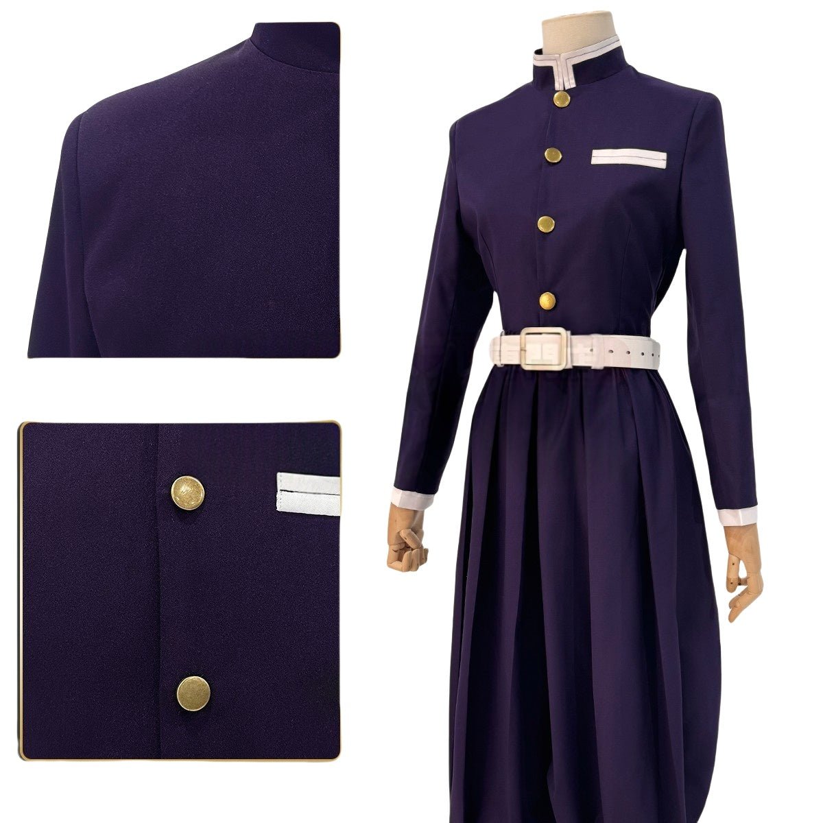 Fantasia Cosplay Demon Slayer Shinobu Kocho e Kanae Kocho - Qualidade Premium - Estrela Cosplay