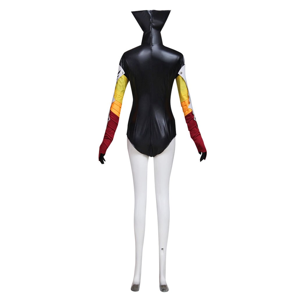 Fantasia de Mercy do Jogo – Macacão de Batalha Fantasia para Fãs e Eventos de Cosplay - Estrela Cosplay