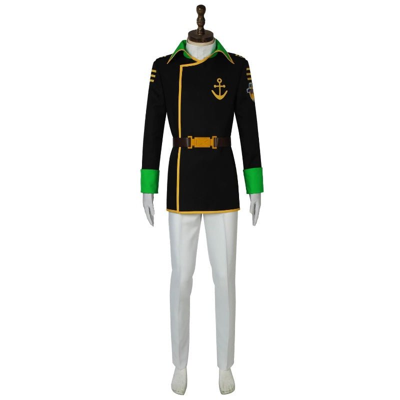 Uniforme da Batalha Espacial Yamato Fantasia Cosplay para Eventos de Halloween - Estrela Cosplay