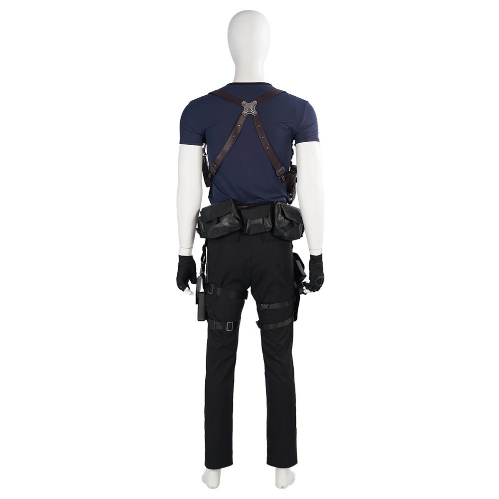 Traje de Cosplay de Leon do Resident Evil 4 - Conjunto Completo para Homens em Halloween e Eventos de Jogos - Estrela Cosplay