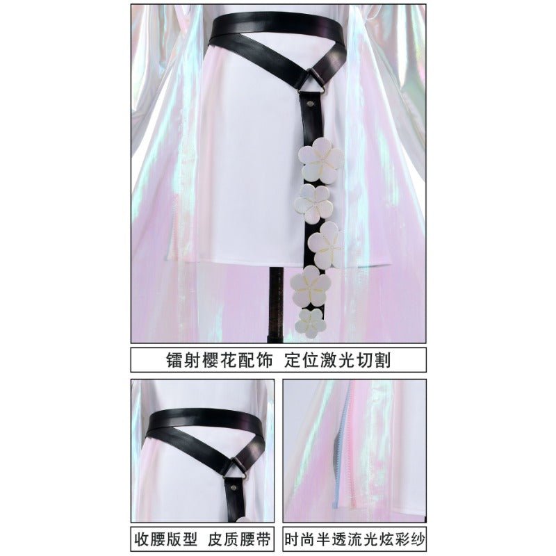 Fantasia Genshin Impact Yae Miko - Elegante Traje da Raposa Entronizada - Estrela Cosplay