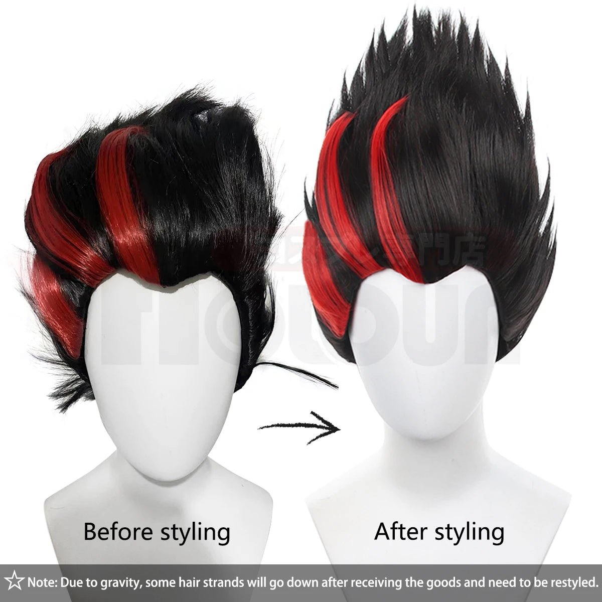 Peruca de Cosplay Barou Blue Lock Ubers NO.13 Futebol Rosa Fibra Sintética Ajustável Resistente ao Calor - Estrela Cosplay