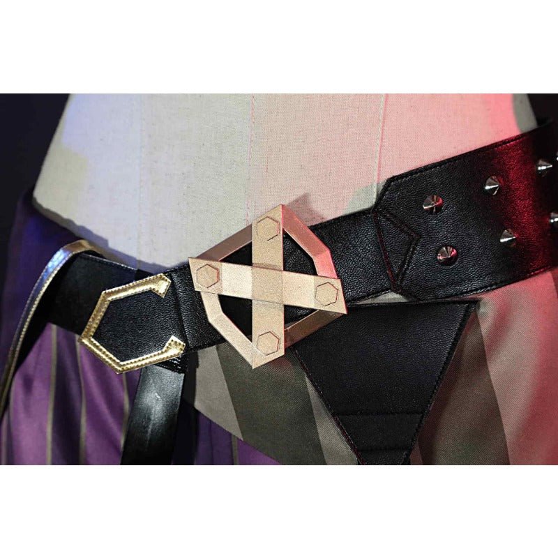 Fantasia Arcane Jinx Cosplay - Crit Loli Loose Cannon com Sapatos e Peruca para Mulheres - Estrela Cosplay