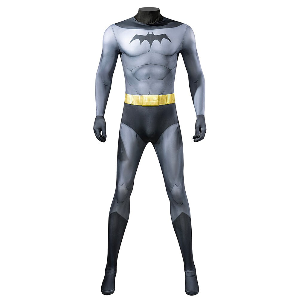 2024 Animação Batman: Traje do Cavaleiro das Trevas Batman Macacão - Fantasia de Cosplay Premium - Estrela Cosplay