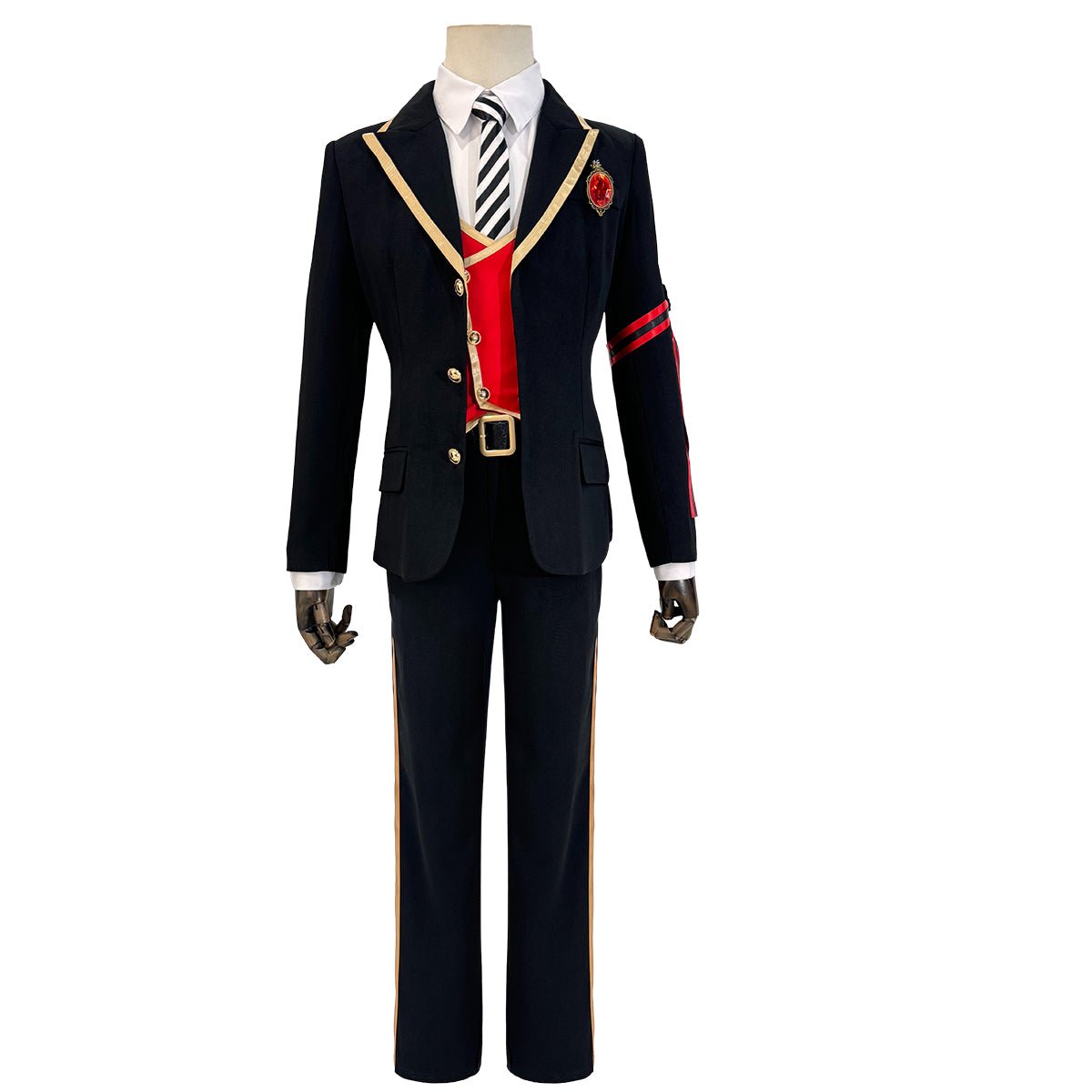 Fantasia de Cosplay Riddle Rosehearts Twisted Wonderland - Qualidade Premium - Estrela Cosplay