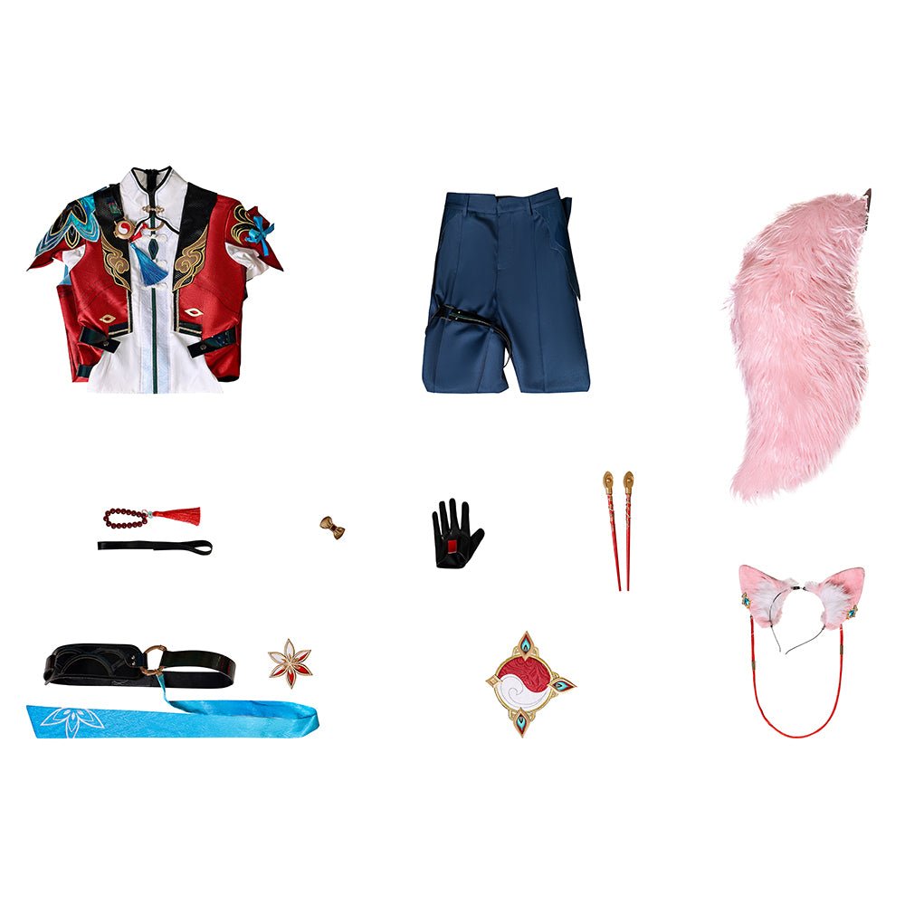 Traje de Cosplay de Jiao Qiu de Honkai: Star Rail - Estrela Cosplay