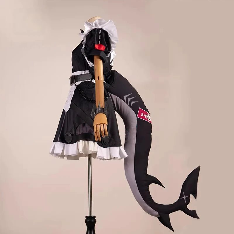 Fantasia Ellen Joe de Zenless Zone Zero - Uniforme de Empregada Victoria para Cosplay e Halloween - Estrela Cosplay