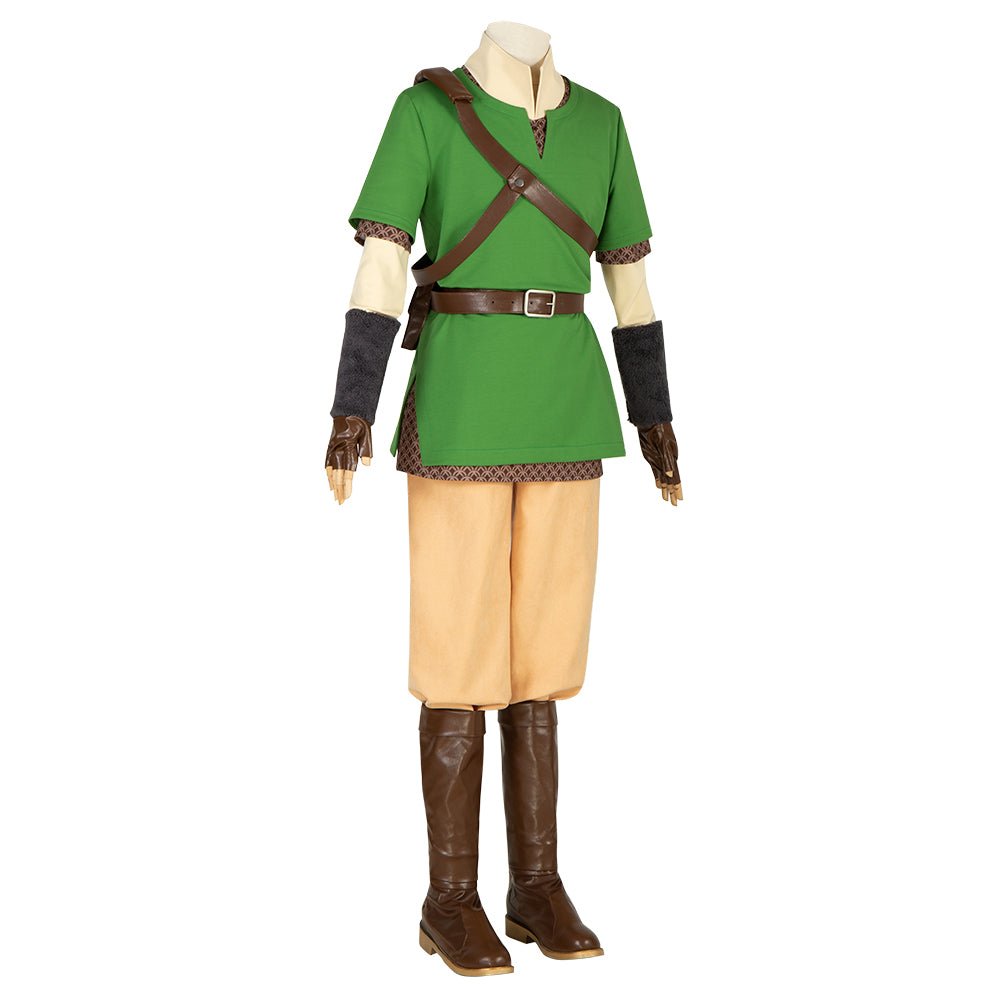 Traje de Cosplay de Link da Espada Celestial - Fantasia Inspirada no Jogo Perfeita para Fãs - Estrela Cosplay