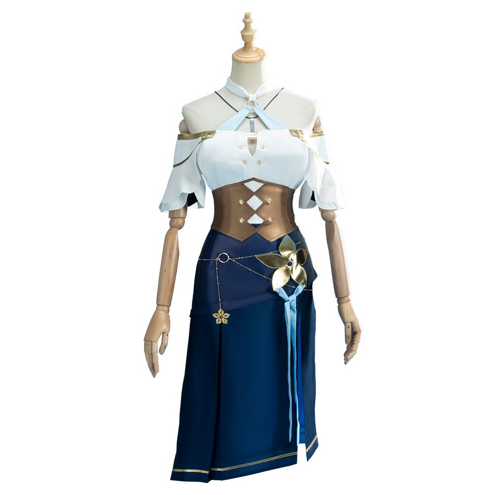 Vestido de Cosplay Klaudia Valentz de Atelier Ryza para Halloween - Estrela Cosplay