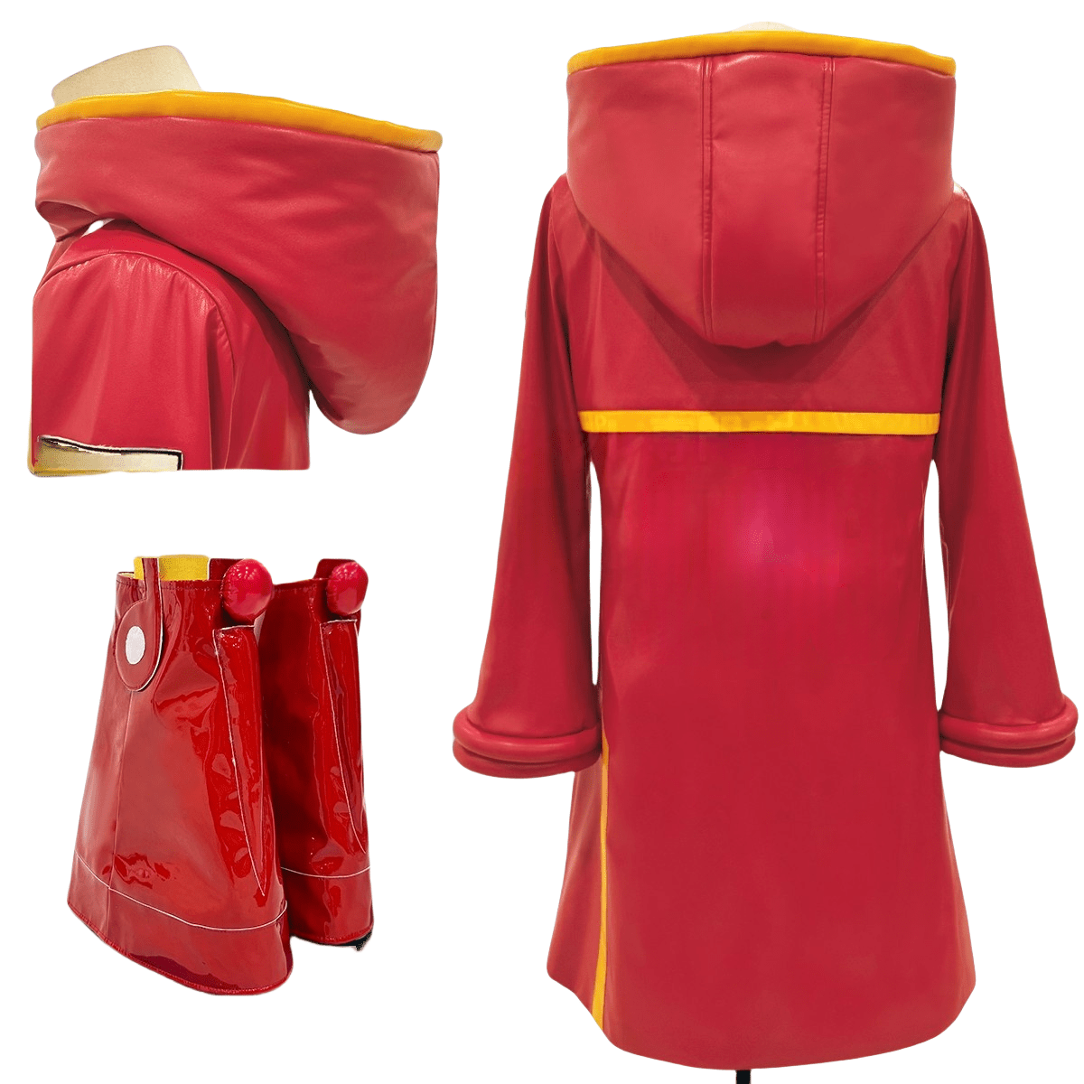 Fantasia Monkey D. Luffy - Qualidade Premium do Anime One Piece - Estrela Cosplay