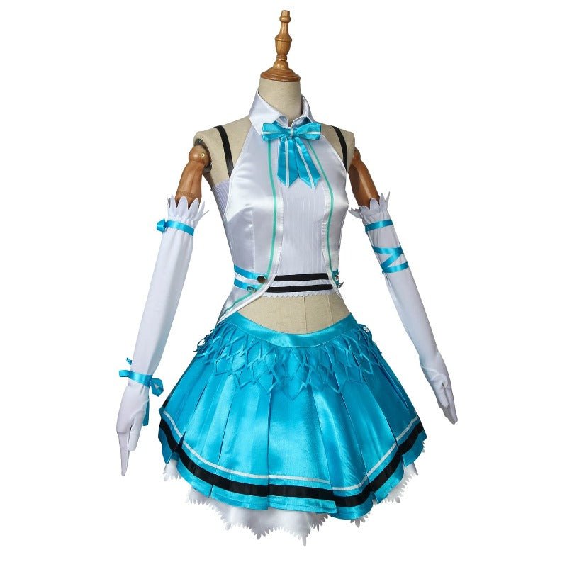 Fantasia de Cosplay Mirai Akari Virtual Youtuber - Traje Inspirado em Anime para Fãs - Estrela Cosplay