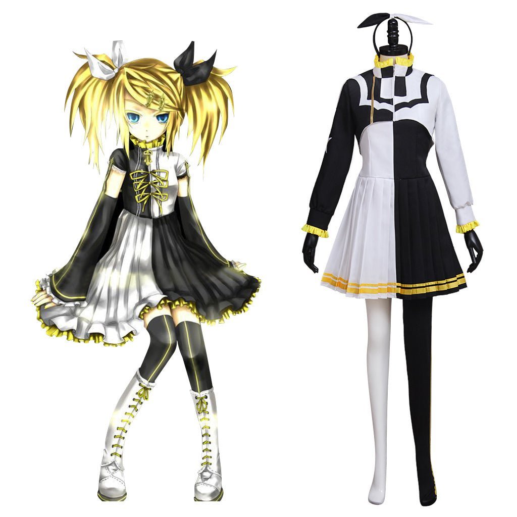 Fantasia de Cosplay Kagamine Len Meltdown Vocaloid Autêntica para Fãs de Anime - Estrela Cosplay