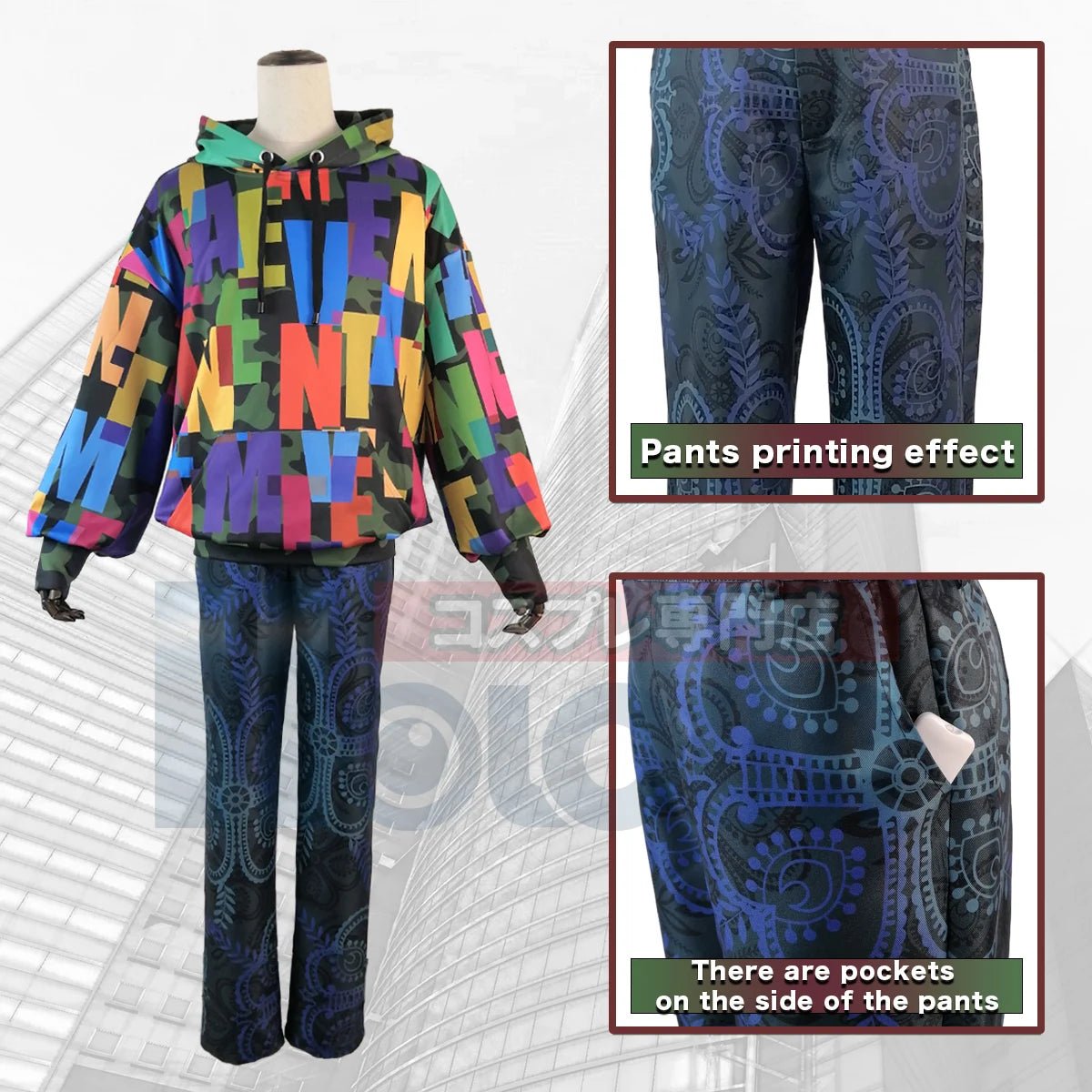 Fantasia de Cosplay Tokyo Anime Osaka Chifuyu Matsuno Moletom Casual Presente de Natal Halloween - Estrela Cosplay