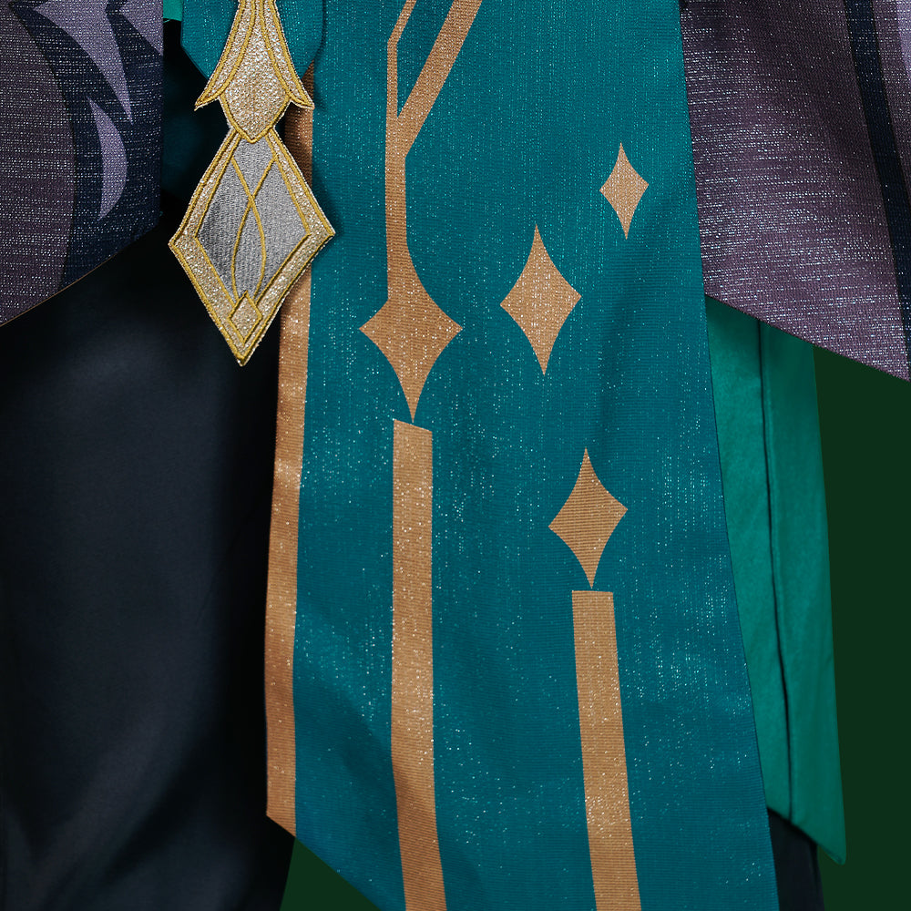 Fantasia de Alhaitham para Fãs de Genshin Impact - Estrela Cosplay